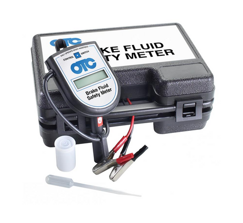 Safeguard Your Brakes: Test Fluid Efficiency with OTC Meter (Image of OTC Brake Fluid Safety Meter)

Ensure optimal braking performance with the OTC Brake Fluid Safety Meter