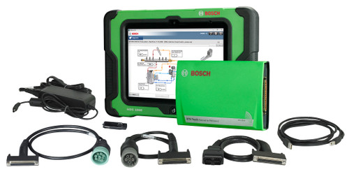 Introducing the ESI Professional Heavy Duty and Commercial Vehicle Diagnostic Solution with HDS 1000 Tablet and Wireless VCI, the ultimate tool for heavy duty technicians, commercial vehicle fleet managers, and more.