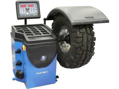 Introducing the Atlas® Wheel Balancer with Hood—an advanced solution for precise wheel balancing in professional tire shops. Packed with features and benefits, this computer-controlled motorized spin balancer offers exceptional accuracy and reliability, making it an essential tool for automotive service providers.