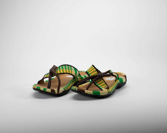 Gya Step It Up Kente Hand Woven Sandal With Arch Support For Men physical Men Kwame Baah Gya Step It Up Kente Hand Woven Sandal With Arch Support For Men physical Men Kwame Baah