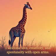 10/14/24 Horoscope: Sun Squared with Mars, Venus vs. Uranus, and the Giraffe’s Grace