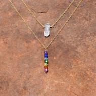 Harnessing the Power of Rainbows: 7 Chakra Reiki Healing Necklace