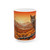 Owl You Need is Wisdom | Great Horned Owl Fall Forest | Ceramic Mug in 11oz or 15oz