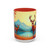 Whitetail Forest Accent Mug 11oz or 15oz