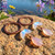 Pink Moon Earrings | Rainbow Moonstone + Pink Chalcedony Handmade Copper Earrings