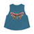 Moth Women’s Crop Top | Spirit Collection by ildsjela