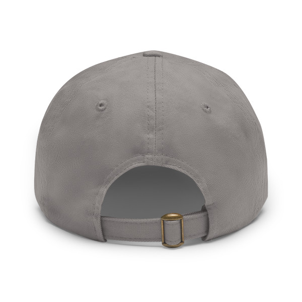 Shmacked Streetwear logo on Leather Patch 6 Panel Hat