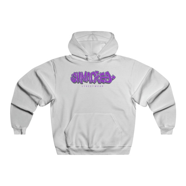 Shmacked Purple Ravenous NUBLEND® Black/Grey/White Hooded Sweatshirt