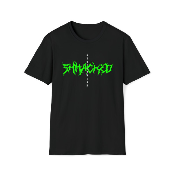 Shmacked Green Metal Softstyle T-Shirt