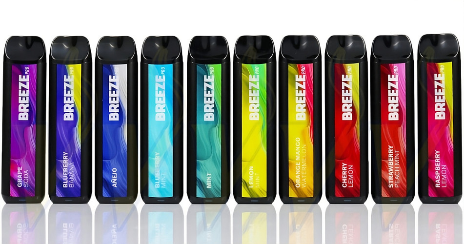 Breeze Pro 0% Nicotine Disposable Vape will relieve your stress 