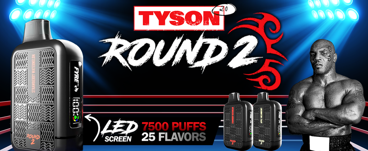 Tyson 2.0 Round 2 Disposable Vape Device