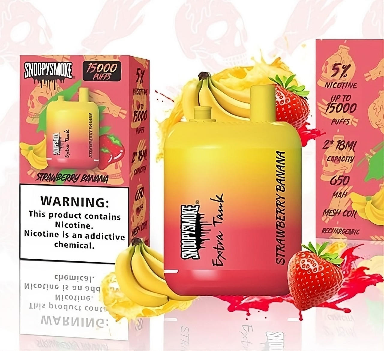 elfbar elfa master akku Blueberry Raspberry Snoopy Smoke 15000 Puffs