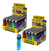 NEON Neon Gas Lighter- 3pack Assorted Colors 