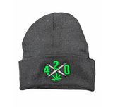 Embroidered 420 Beanie