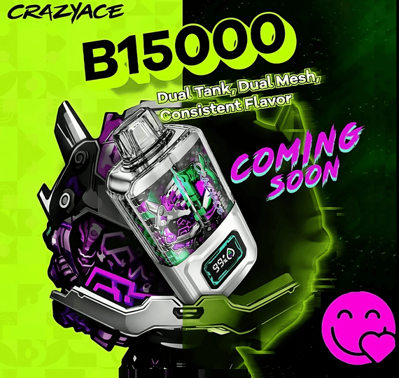 BUY CRAZYACE B15000 DISPOSABLE VAPE | I Love Vape