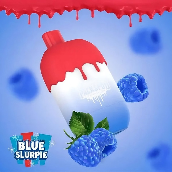 Buy Packspod Vape Disposable 5000 Puffs Blue Slurpie - I Love Vape