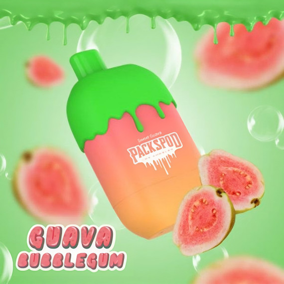 Buy Packspod Vape Disposable 5000 Puffs Guava Bubblegum - I Love Vape