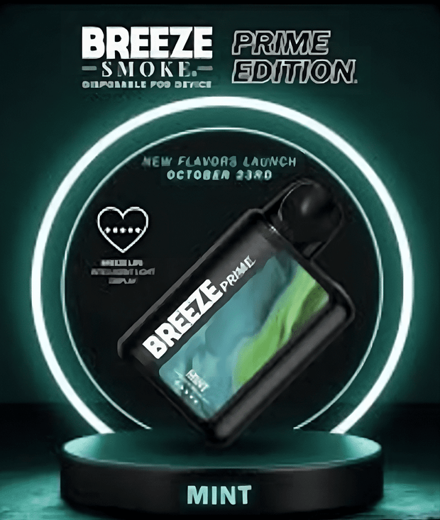 Buy the New Mint Flavor in Breeze Prime Edition at I Love Vape
