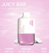 Juicy Bar Vape, Juicy Bar Vape JB7500 17ML 7500 PUFFS 650mAh Prefilled Nicotine Salt