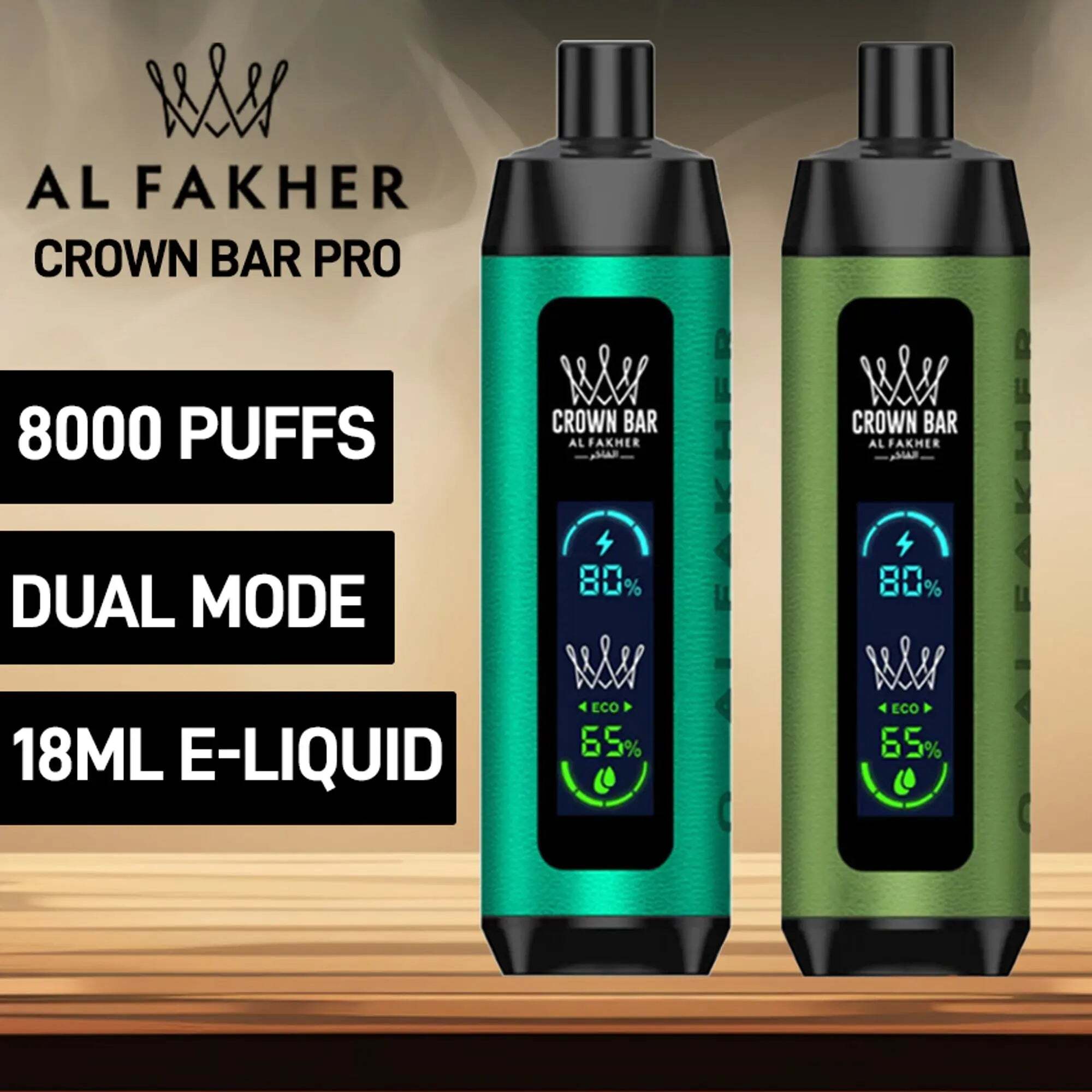 Al Fakher Crown Bar PRO 8000