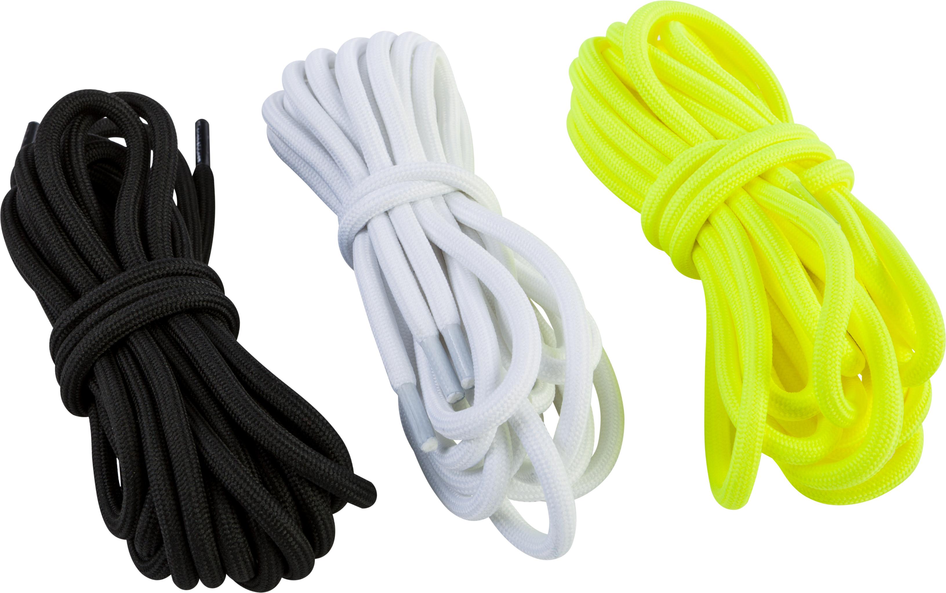 Fly Racing - FLY RACING Marker Boot Replacement Laces 361-99630 - 3/PK BLK HI-VIS WHT