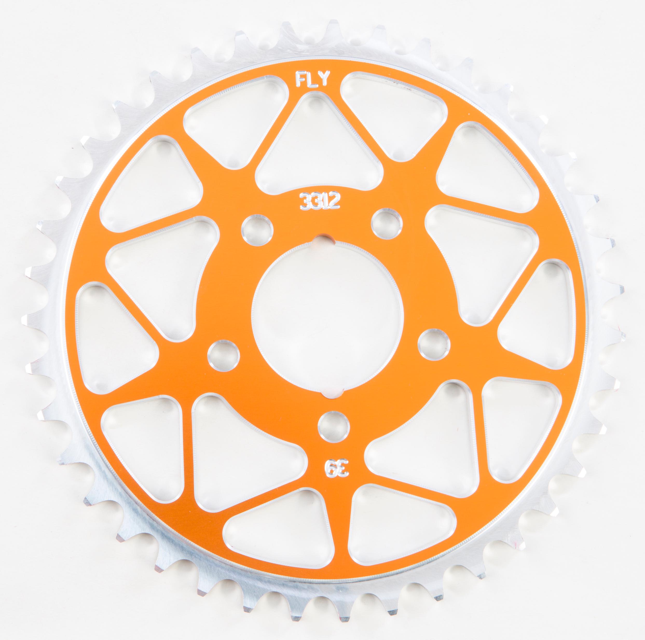 Fly Racing - FLY RACING Sprocket Rear 39 Orange OLD 312-39 ORG - 312-39 ORG