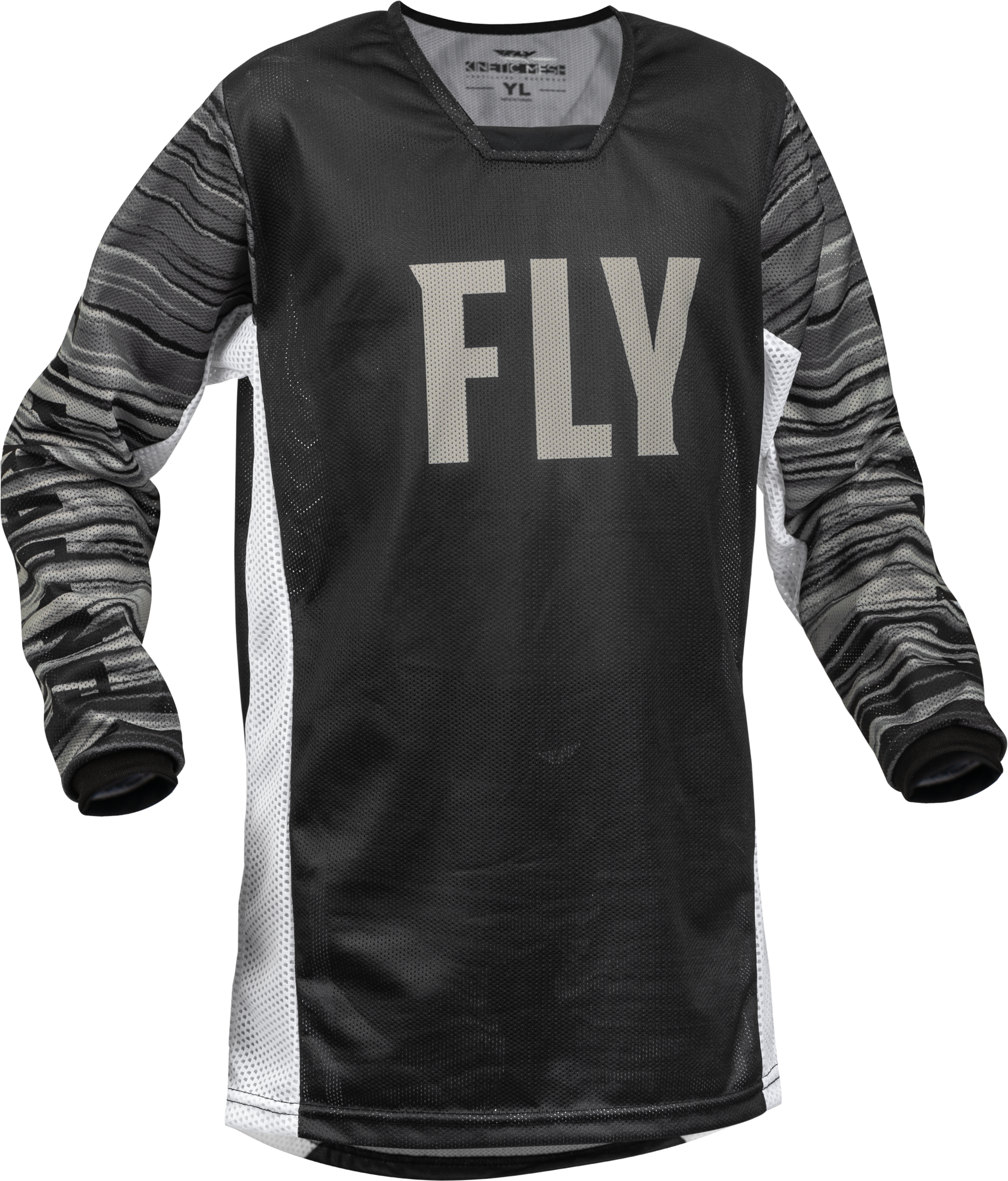 Fly Racing - Youth Kinetic Mesh Jersey - 191361341984