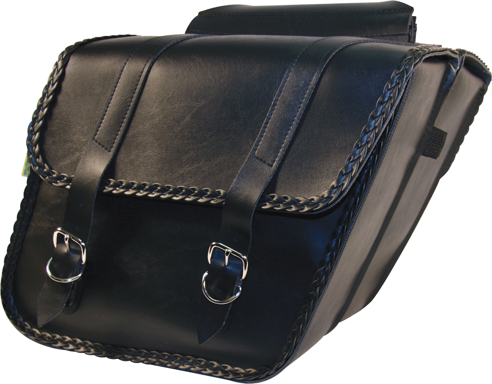 Willie & Max - Slant Saddlebag Braided 14"x12"x5.5" - 58701-20