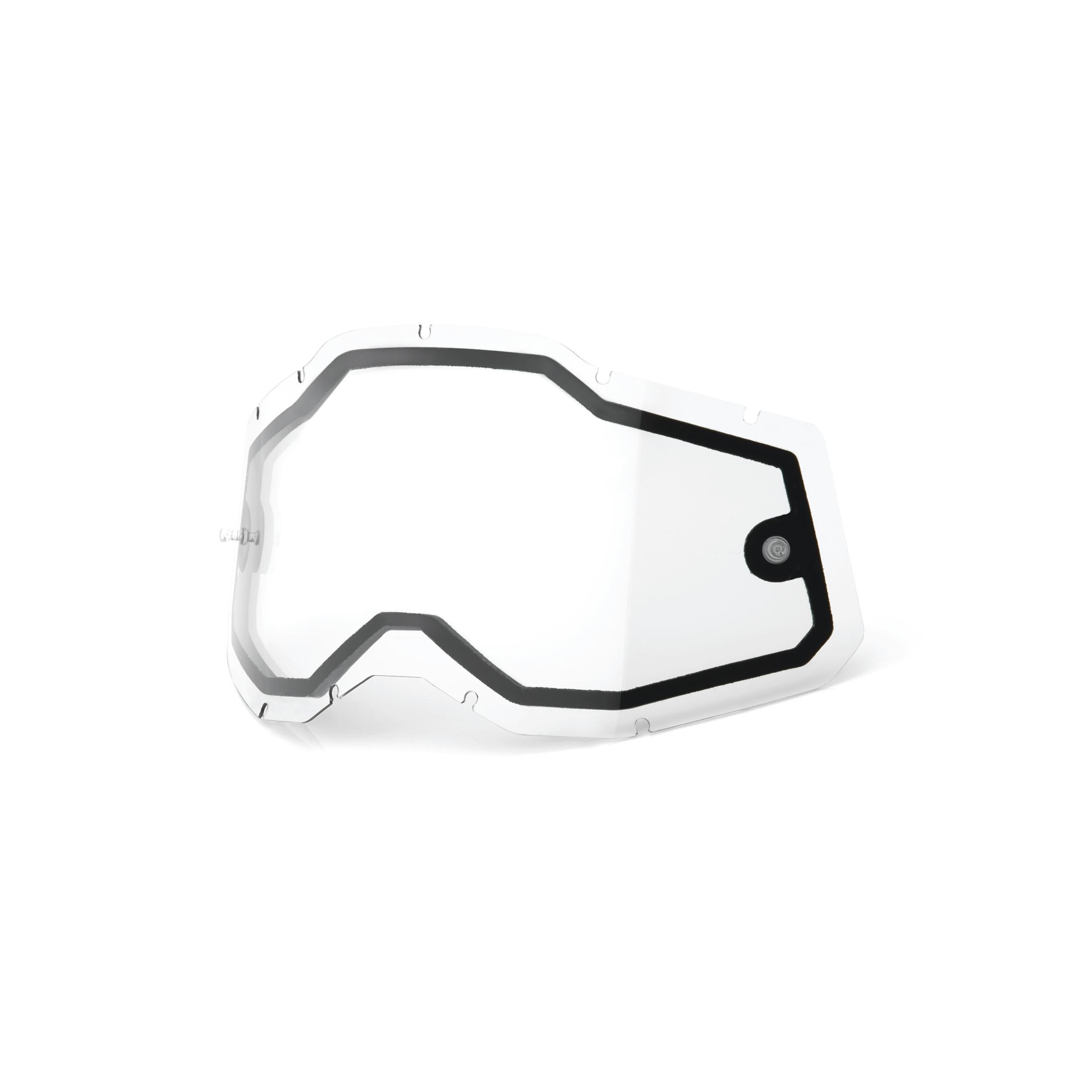 100% - Rc2/ac2/st2 Dual Pane Clear Lens - 59080-00001