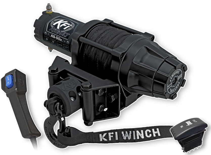 Kfi - 5000lb Assault Series Winch - AS-50X
