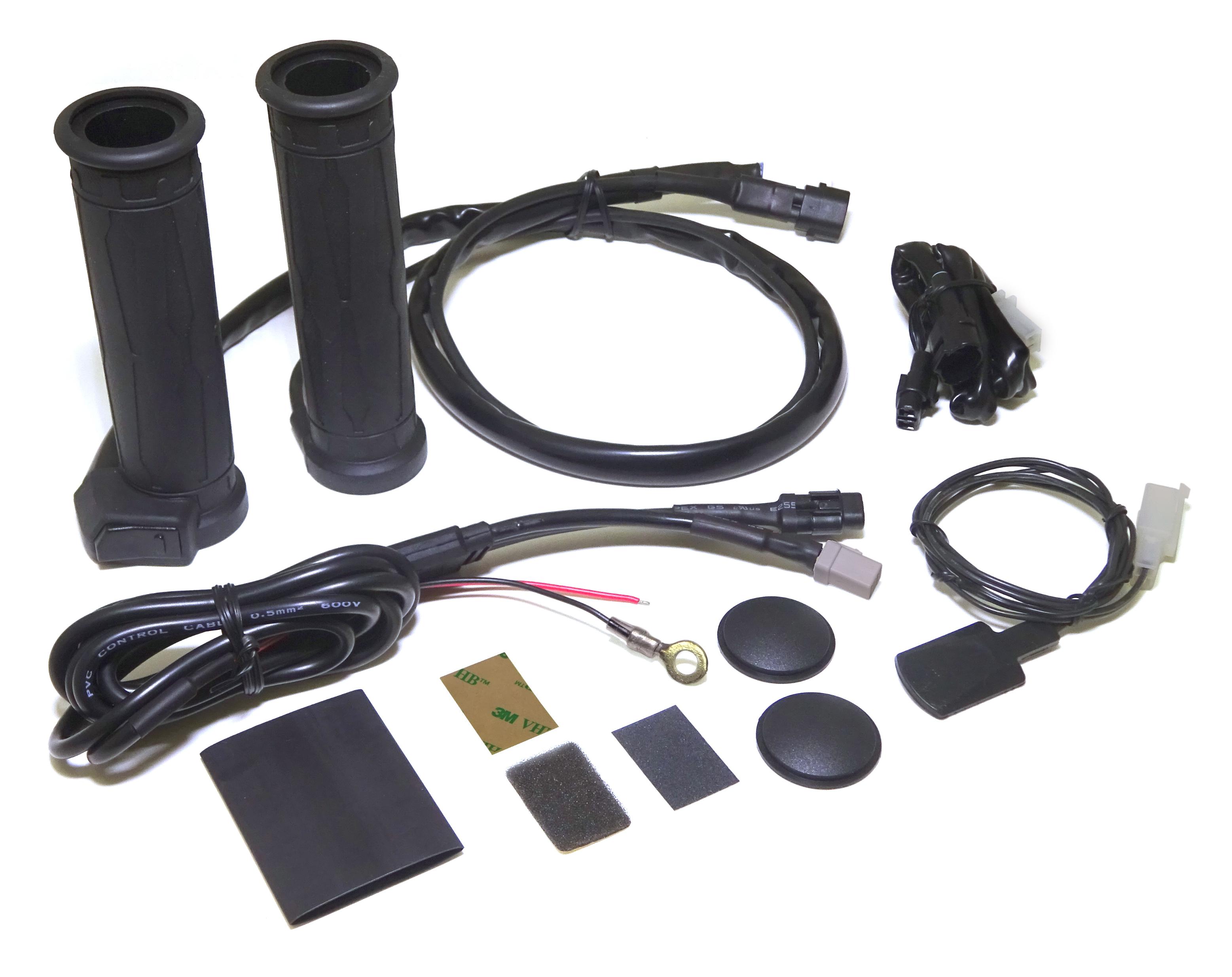 Koso - Apollo Heated Grip Kit W/heated Throttle Warmer - AX073210