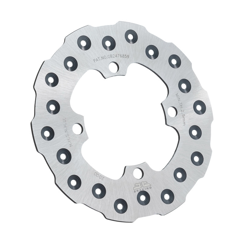 Jt - Rear Brake Rotor Ss Self Cleaning Kaw - JTD2000SC01