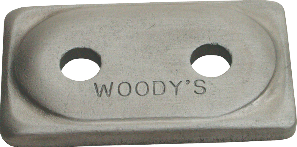Woodys - Angled Double Digger Support Plate 12/pk - ADA2-3775