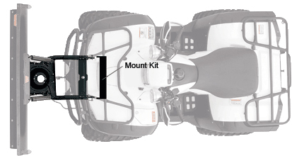 Warn - Front Plow Mount Pol - 103050