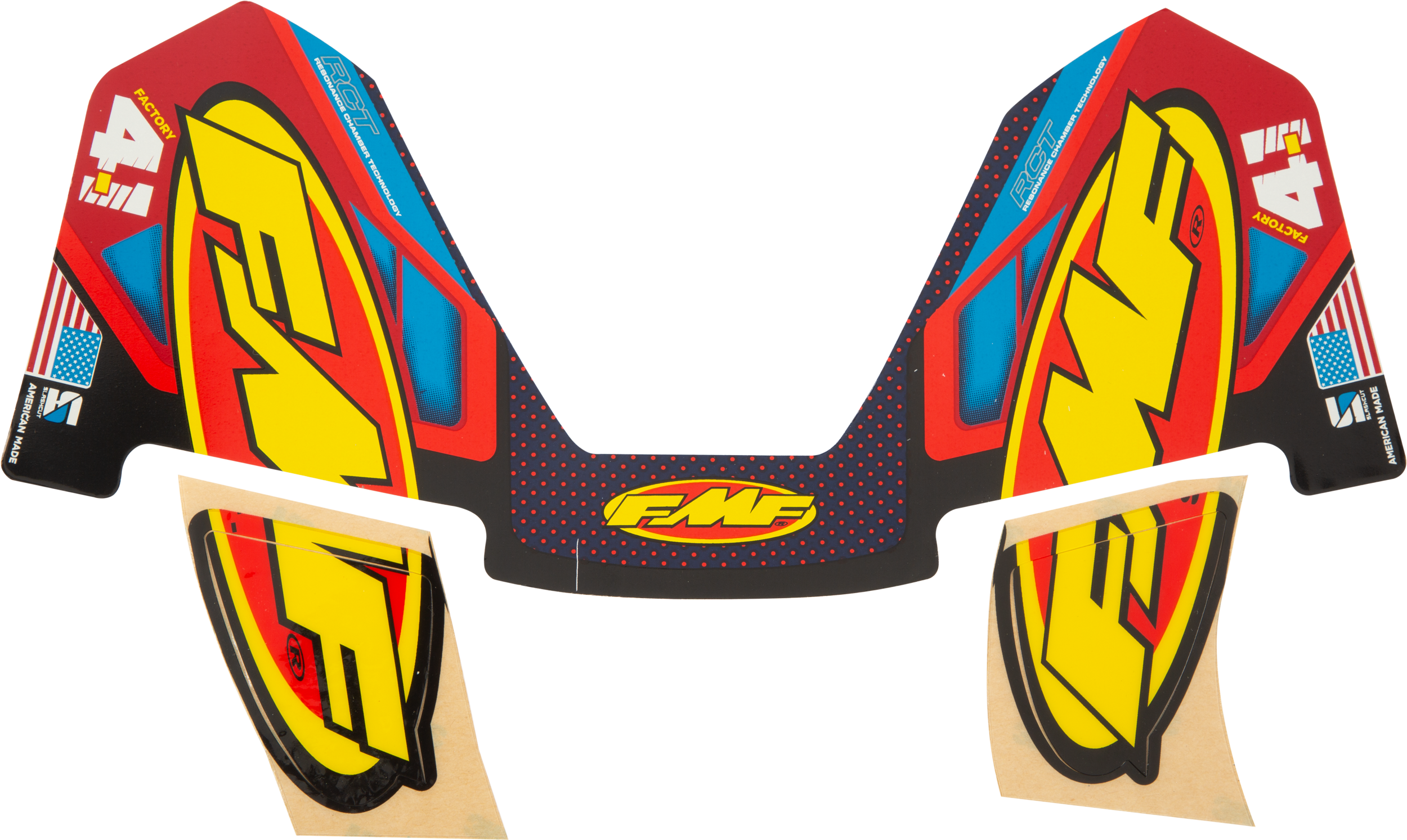 Fmf - 4.1 Titanium Rct Wrap Decal - 14841