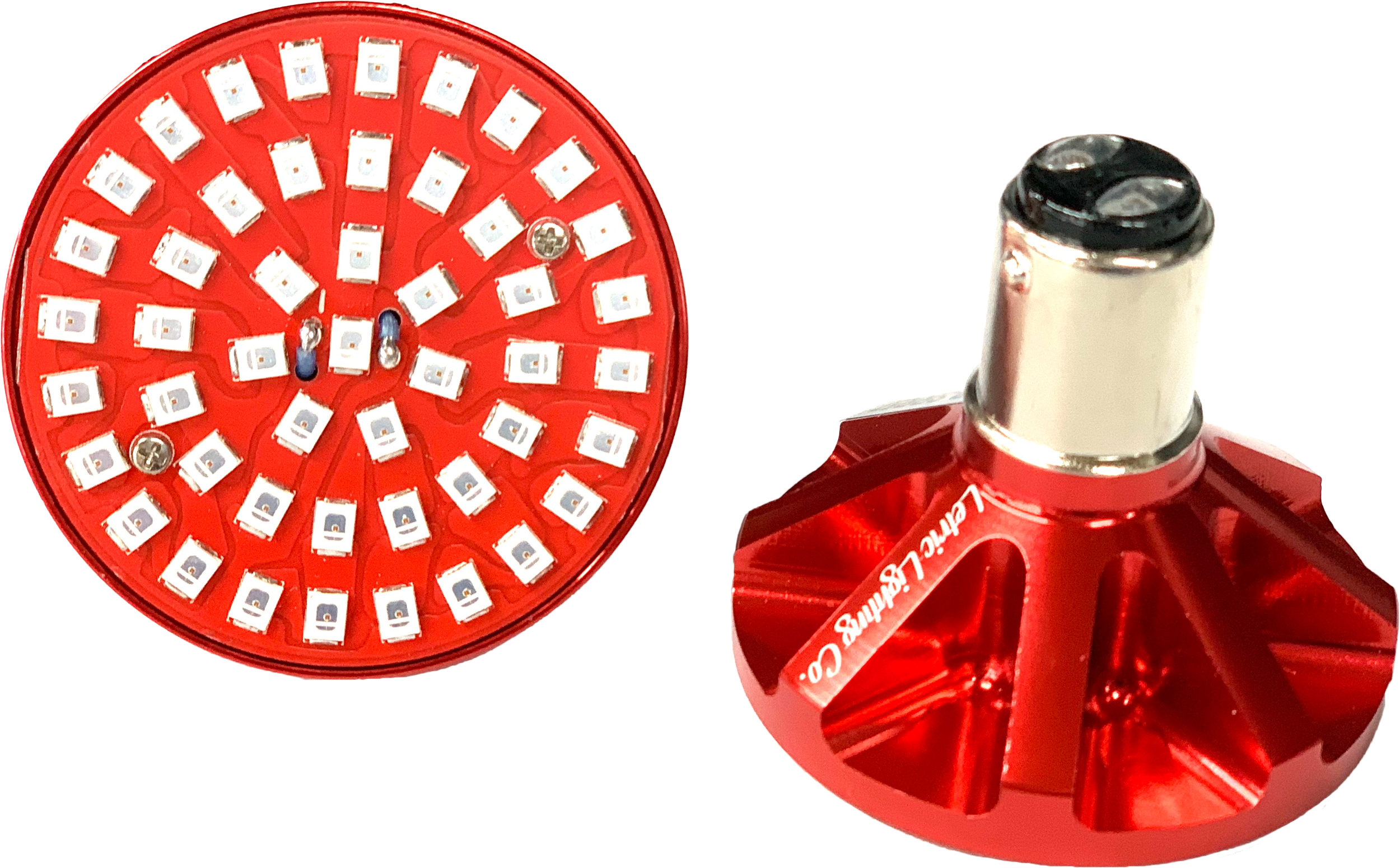 Letric Lighting Co - Premium Bullet Led Insert 1157 Switchbacks Red/amber - LLC-P7SRA