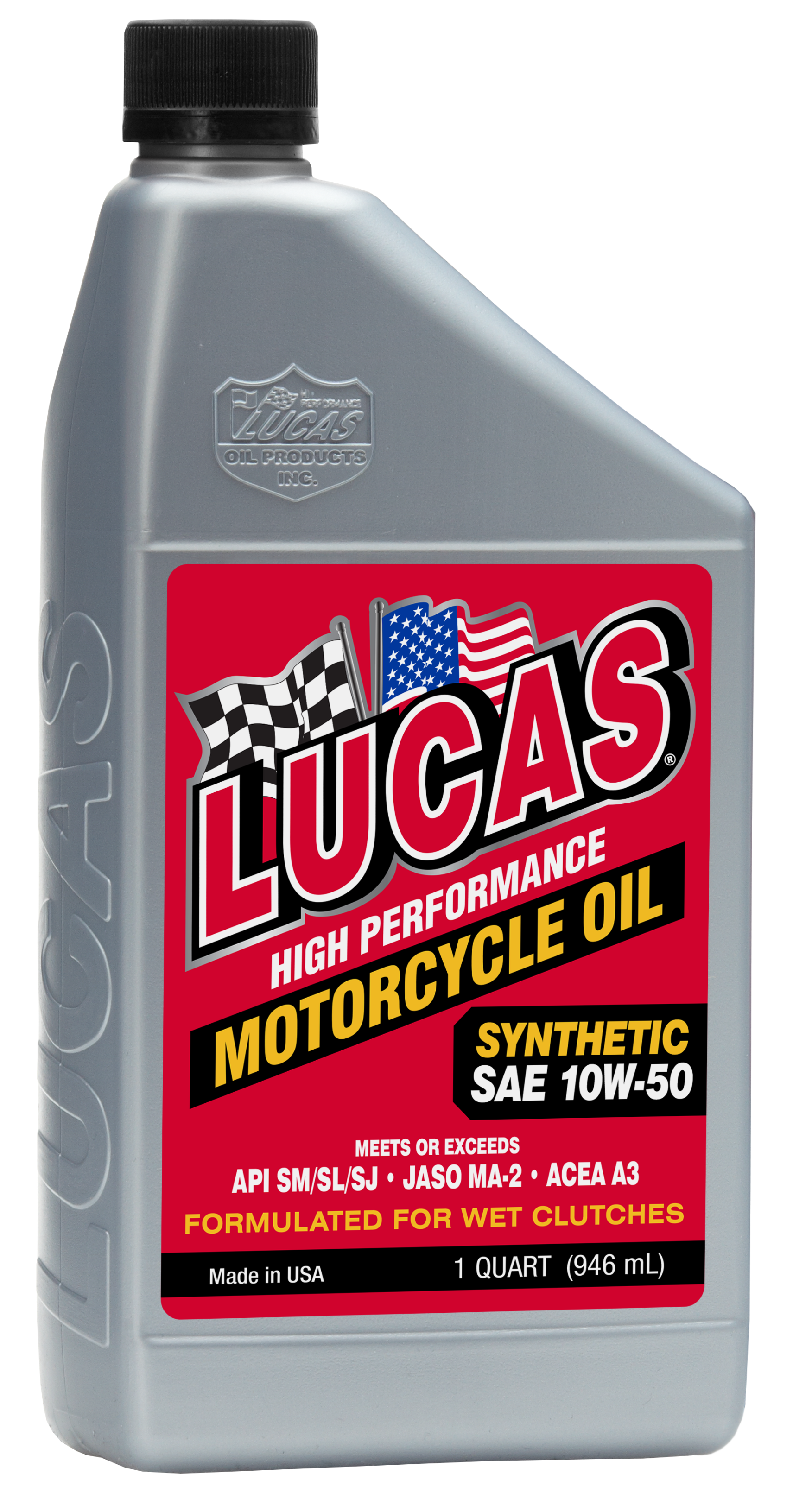 Lucas - Synthetic High Performance Oil 10w-50 1qt - 10716