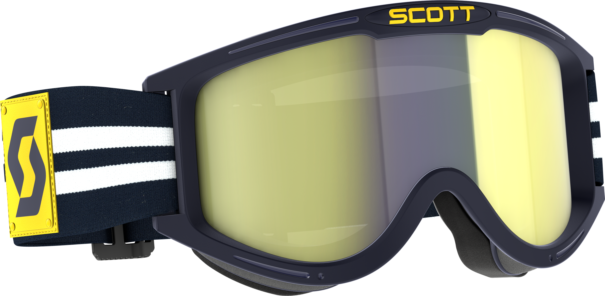 Scott - SCOTT 89X ERA GOGGLE BLUE/WHITE YELLOW CHROME 411703-1006179 - 192820997728