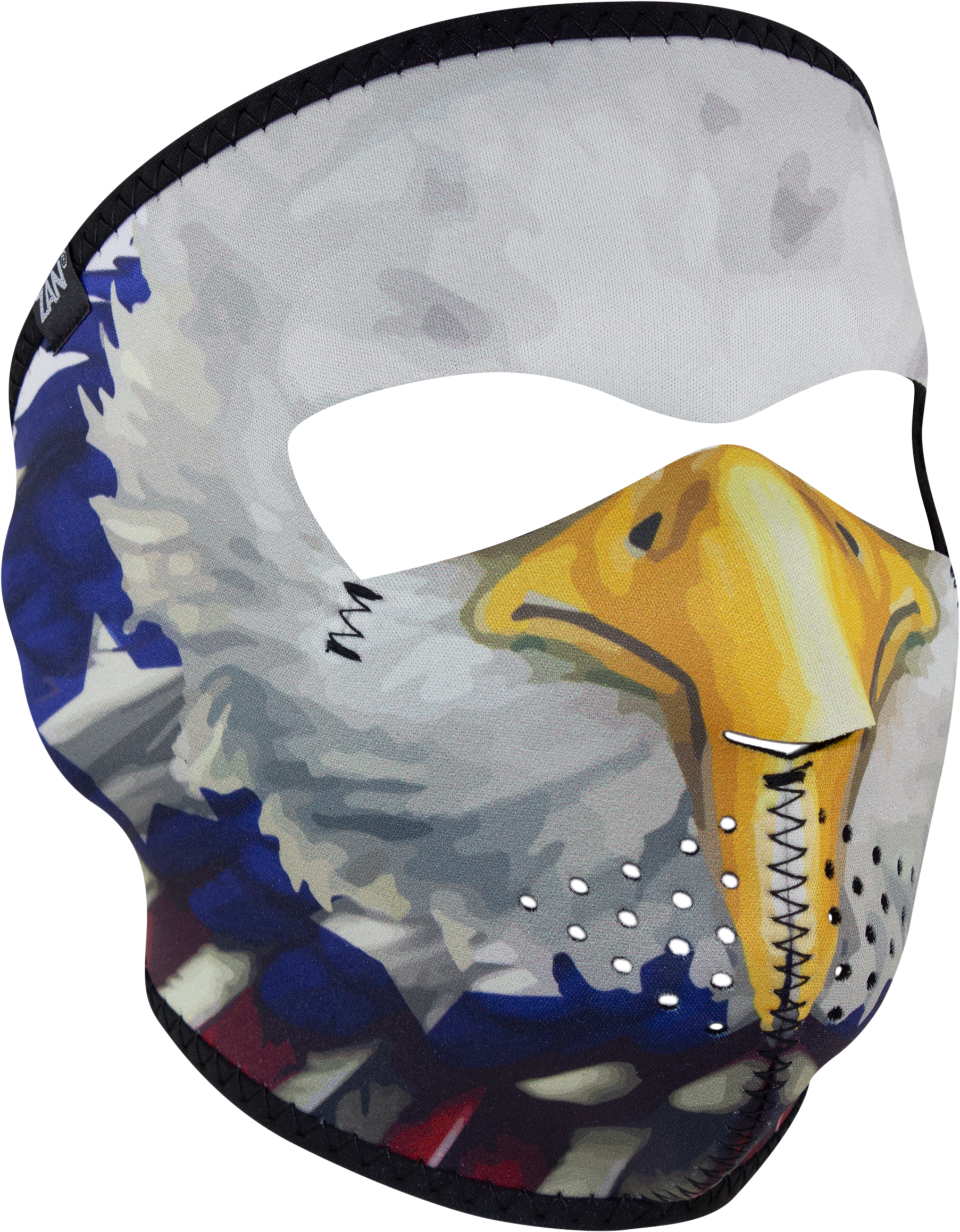 Zan - Neoprene Full Face Mask Usa Eagle - WNFM454