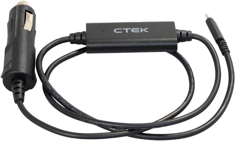 Ctek - Charging Cable Cs Free Usb-c W/12v Plug - 40-464