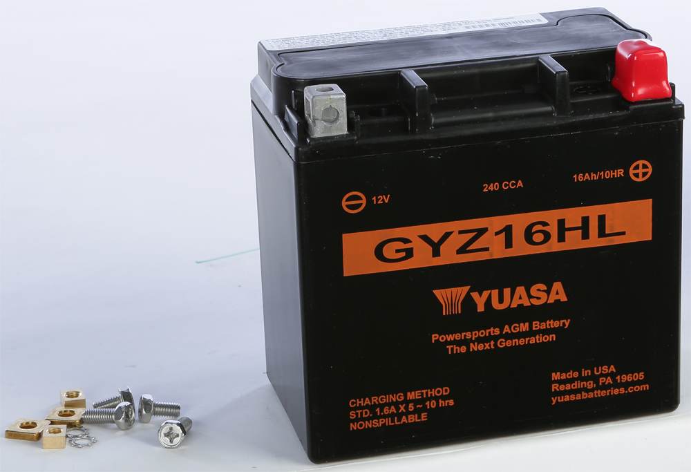 Yuasa - Battery Gyz16hl Sealed Factory Activated - YUAM716GHL