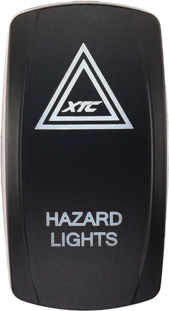 Xtc Power Products - Dash Switch Rocker Face Hazards - SW00-00119013