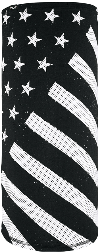 Zan - Sportflex Motley Tube Black & White Flag - TL091