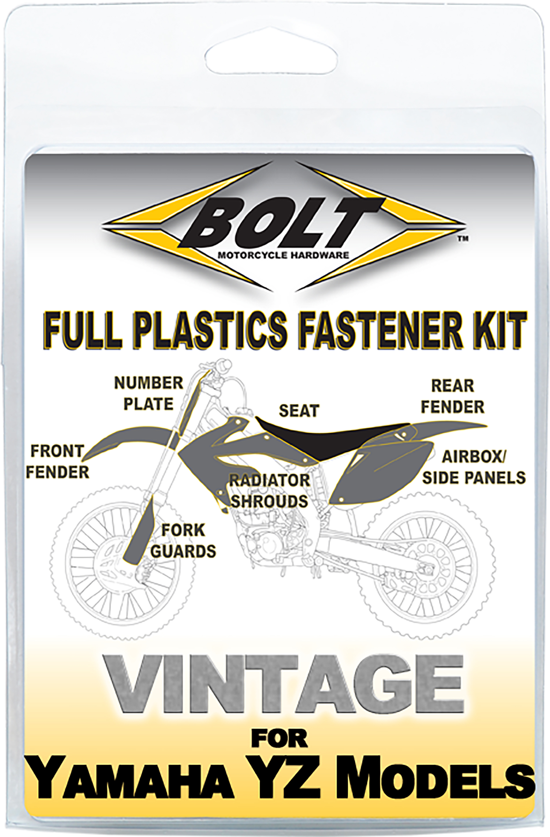 Bolt - Full Plastic Fastener Yam - YAM-9802201