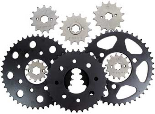 Jt - Front Cs Sprocket W/rubber 15t-525 Hon - JTF1370.15RB