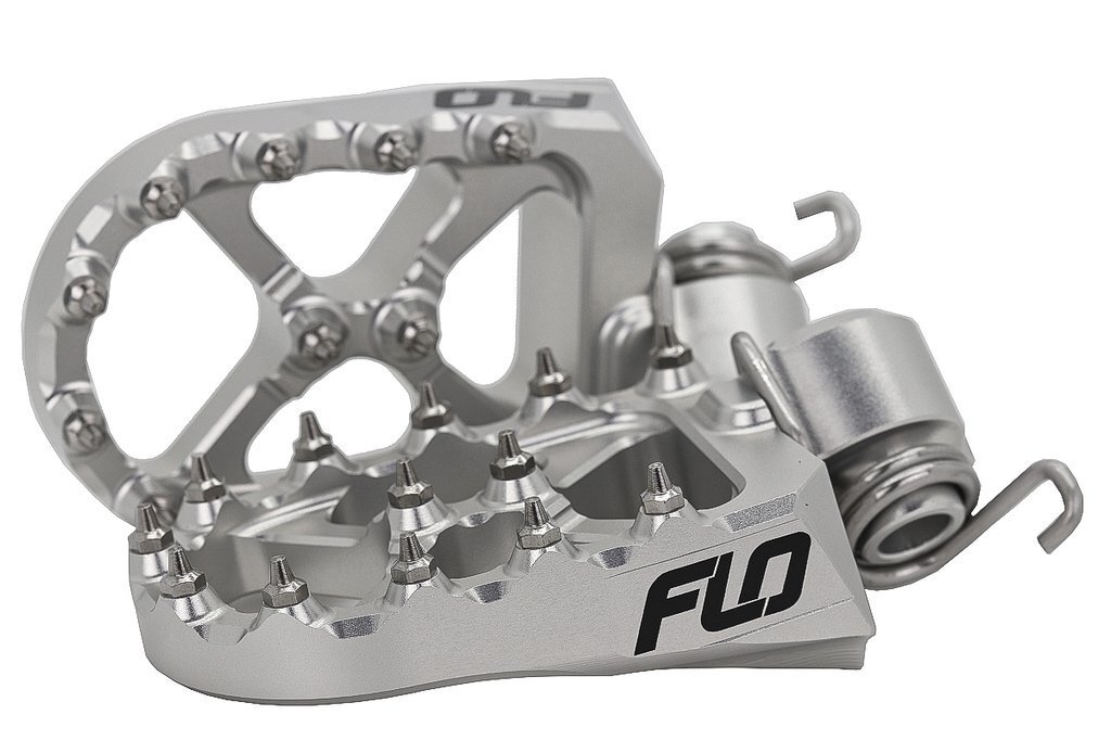 Flo Motorsports - FLO MOTORSPORTS Pro Series Footpegs FPEG-793-JET - 853869008379