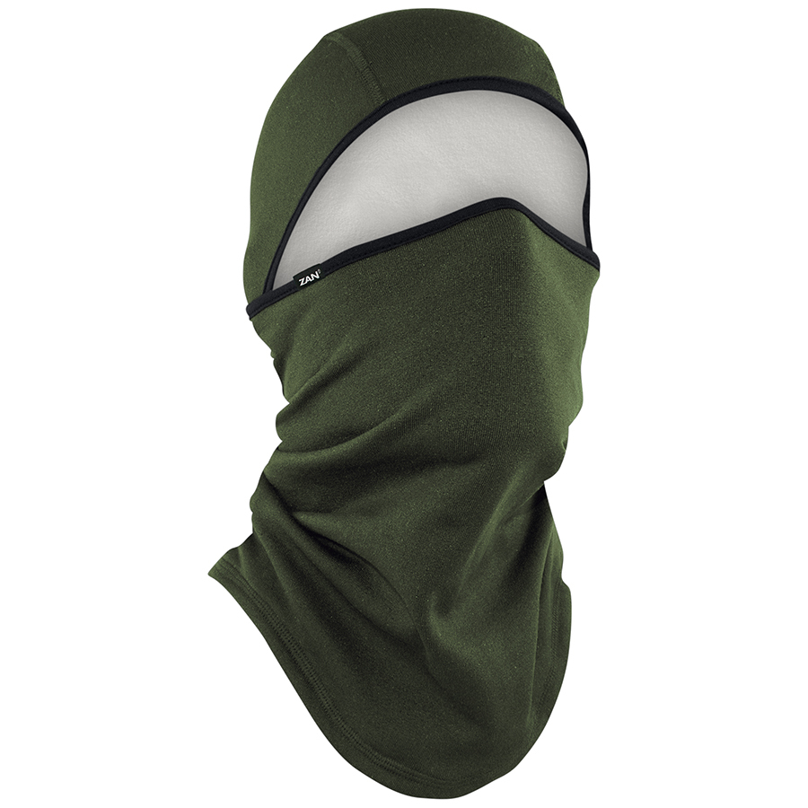 Zan - Sportflex Series Convertible Balaclava Olive Drab - WB4L200