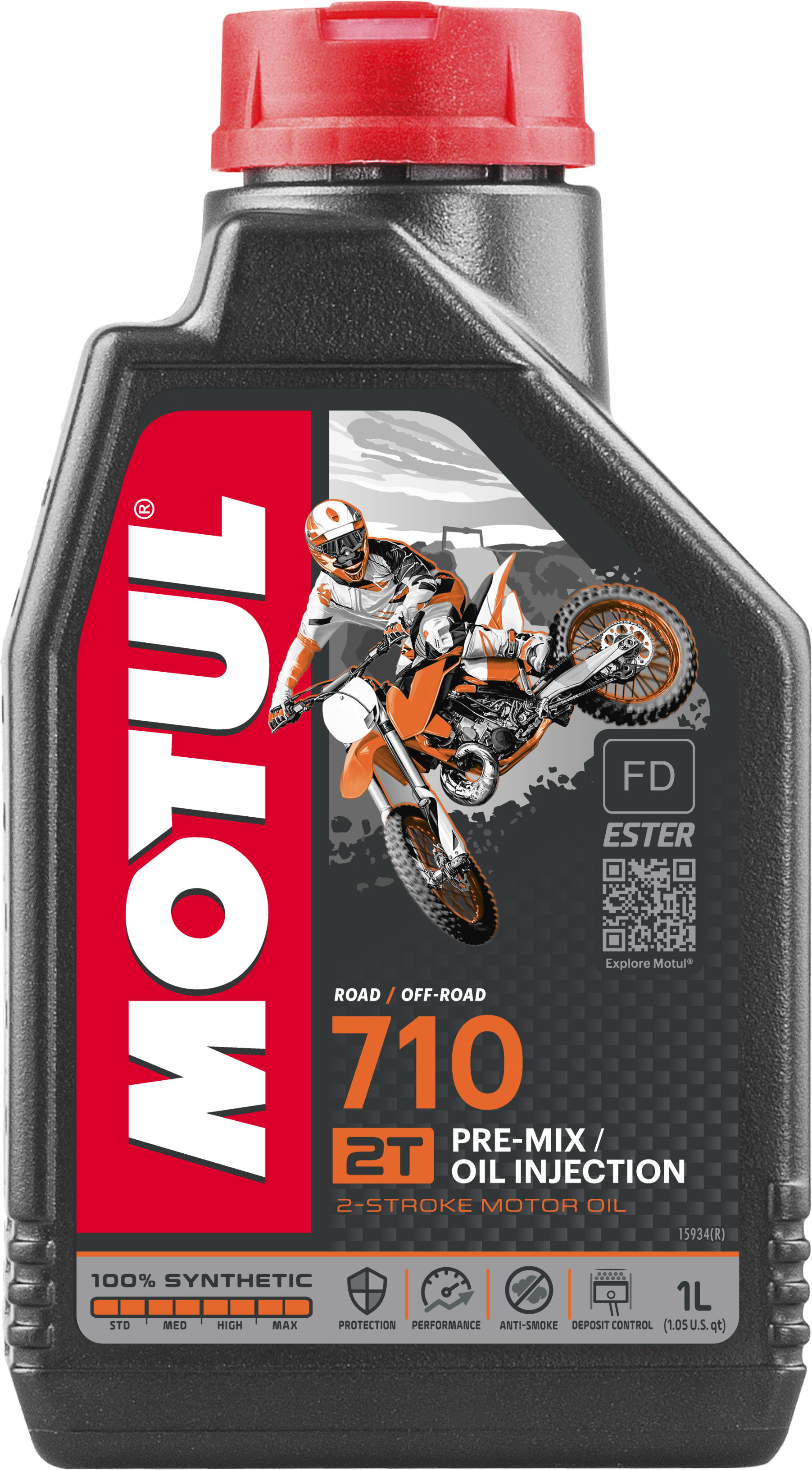 Motul - 710 2t Racing Premix Liter - 104034