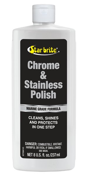 Star Brite - Chrome & Stainless Polish 8 Oz 12/case - 82708