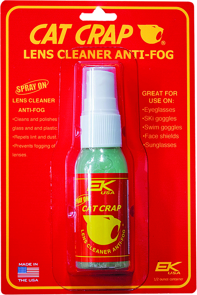 Cat Crap - Anti-fog Lens Cleaner Spray On 0.5oz - 10808P